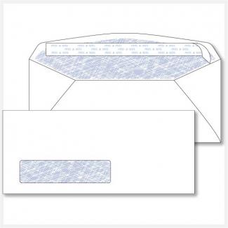 Envelope Printing No. 10 Window Peel n Seal Security Tint
