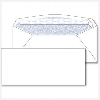 No. 10 Peel and Seal Regular Security Tint Printed Envelope