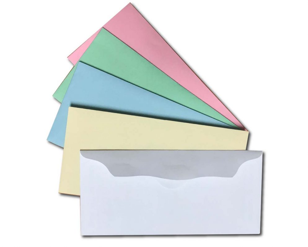 Color Church Offering Envelopes