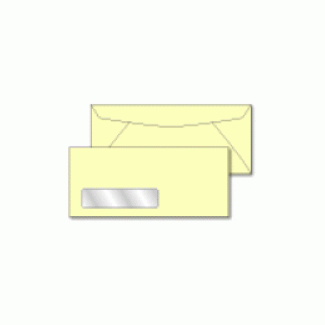 No 10 Yellow Window Envelopes