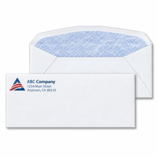 No. 10 Security Tint Envelope Size: 9 1/2 x 4 1/8