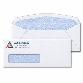 No. 10 Security Tint Window Envelope Size: 9 1/2 x 4 1/8