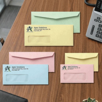 Printed Color Envelopes Starting at $53.95 for 500