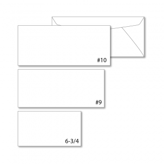 White non-window Envelope Printing