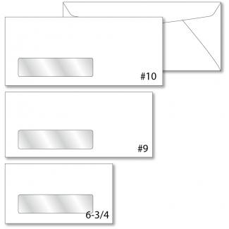 White Window Envelope Printing