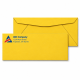 No. 10 Goldenrod Colored Regular Envelope Size: 9 1/2 x 4 1/8