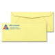 No. 10 Yellow Colored Regular Envelope Size: 9 1/2 x 4 1/8