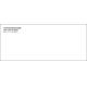 No. 10 White Regular Envelope Template 2